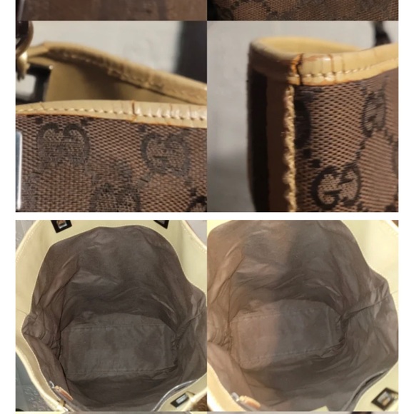 Brown and tan authentic Gucci bag - Picture 4 of 6